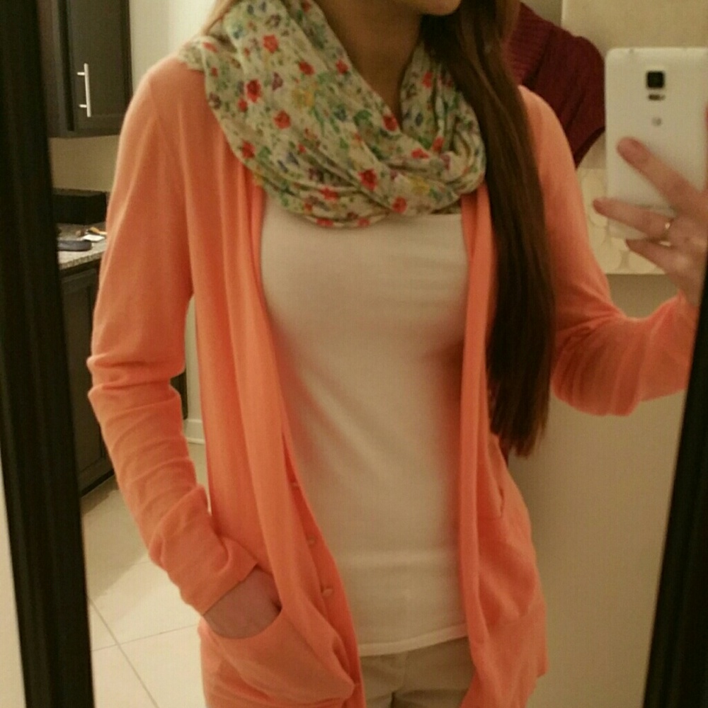 J. Crew Floral Summer Scarf